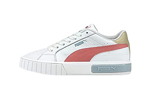 PUMA Womens Cali Star Lace Up Sneakers Shoes Casual - White - Size 9.5 M