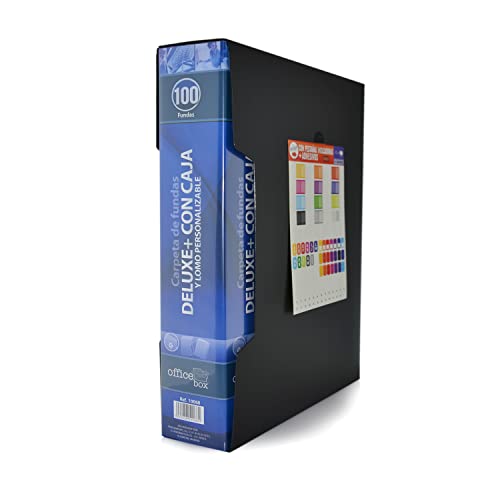 Deluxe Folder with Box 60 - 80 - 100 - 120 Pockets A4+ Eco