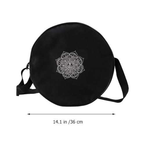 Bolsa de yoga de nylon negro: adiós al peso con sus ruedas y gran capacidad 2