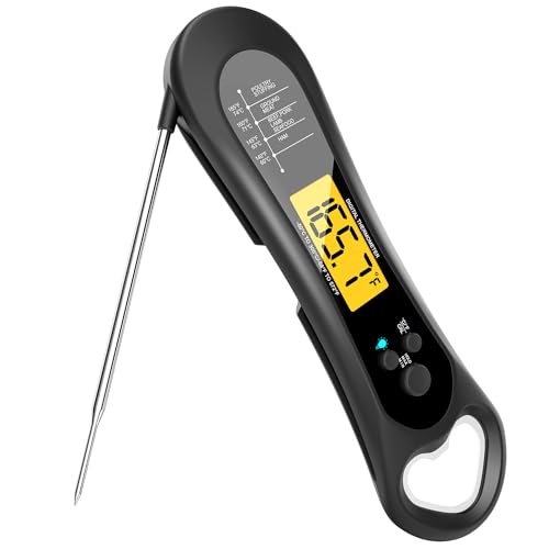 Digital Meat Thermometer with LCD Display