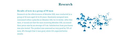 Member XXL (3x) Krachtmedicatie en penisvergroting, krachtige formule voor mannelijke verbetering, voedingssupplement… - Afbeelding 7