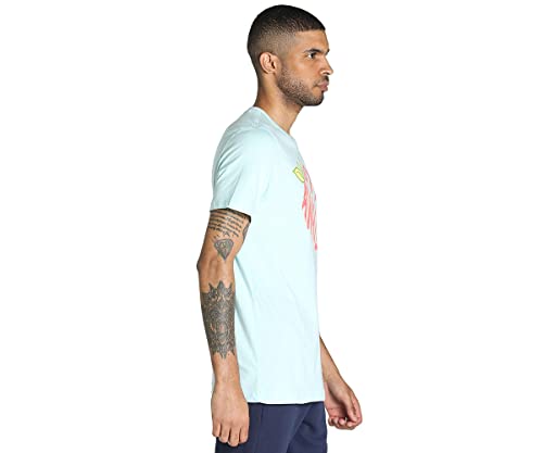 Image of Puma Solid Cotton Regular Fit Mens Casual T-Shirt