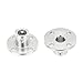 MECCANIXITY 1 Pcs 6mm Flange Coupling Connector Rigid Guide Model Coupler Accessory Shaft Axis Fittings with Mini Hex Wrench and Fastening Screw for DIY RC Model Motors