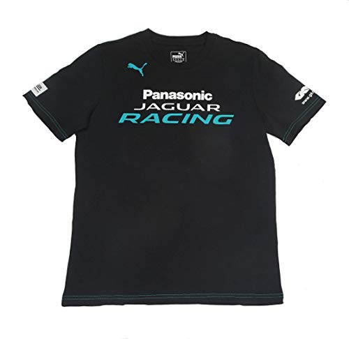 Jaguar Racing - Camiseta de algodón para hombre, color Puma/Panasonic Negro Negro ( S