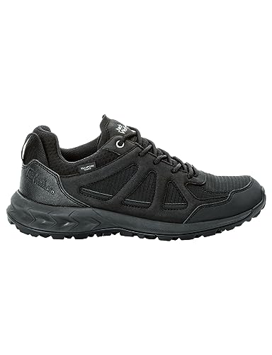 Jack Wolfskin Damen Woodland 2 Texapore Low Wanderschuh, Schwarz, 39 EU