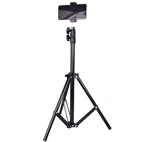 image for Riqiorod Light Stand, 7-Foot Photography Tripod Stand, Floor Selfie Ri