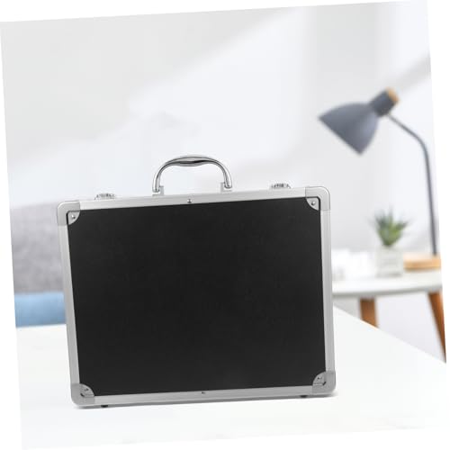 Uonlytech Aluminum Alloy Tool Case Briefcase for Professionals Spacious Storage for Tools Shockproof Design Portable Organizer for Home and Work Use4