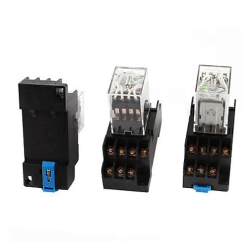Relé de potencia electromagnético para evitar fallos de conexión en armarios eléctricos de 35mm 1