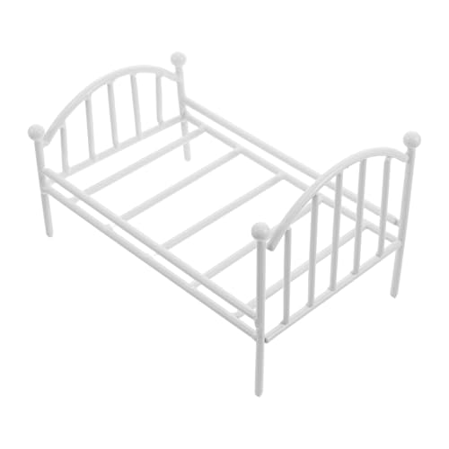 Kisangel Mini Iron Bed Flower Pot Stand Base Multifunctional Miniature