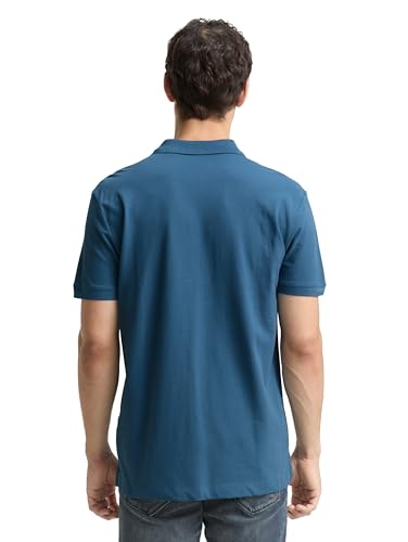 Tom Tailor Herren 1045898 Poloshirt, 38224 - Real Teal Blue, XS EU – Ansicht 4