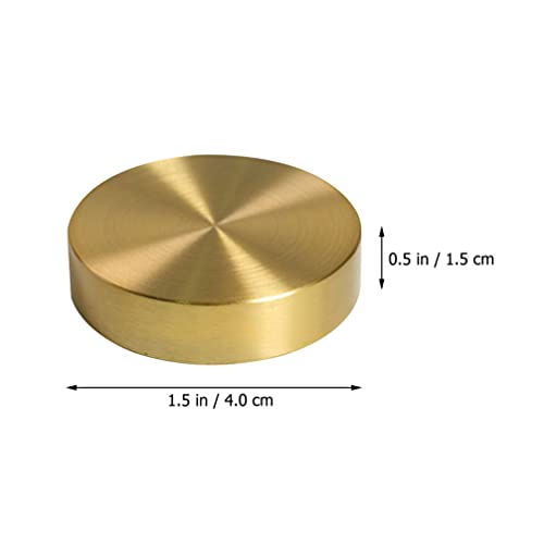 Jojofuny E1480HP21IOMKZ Chinese Calligraphy Paperweight Brass Art Paperweights Holding Paper Flat Desktop Home Office thumb #8