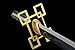 HERO SWORD Japanese Anime Demon Slayer Sword, Hand Forged 1045 Carbon Steel Samurai Katana, Full Tang Handmade Japanese Sword, Sharp Practical Katana,(Tokitou Muichirou Knife)
