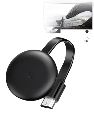 Wireless HDMI Dongle 1080P Full HD Miracast HiFi HDMI Dongle 5G Drahtloser Smart Media Player Streaming für Miracast/iOS/Mac OS/Airplay/Android/Windows/DLNA, zu HDTV, Monitor, Projektor