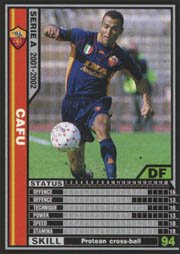 Amazon.co.jp: WCCF/01-02/ローマ/黒/211/カフー : スポーツ