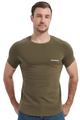 Athletics Men Fitness Slim-Fit T-shirt, Mens