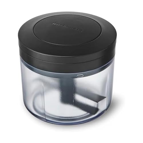 KitchenAid Hachoir manuel 3,8 tasses, noir
