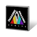 ピンバッジ イマジン・ドラゴンズ ブローチ 徽章 ボタンブローチ 缶バッジ 合金製 襟章 アクセサリー 正方形 お洒落 軽量 人気