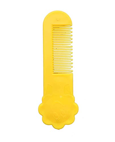 Image of Grooming Comb & Brush Set for Babies /Infants /Toddlers /Newborns-Yellow.
