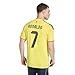 adidas Al NASSR FC Home Men's Ronaldo #7 Soccer Jersey 25/26 (US, Alpha, Small, Regular, Regular)