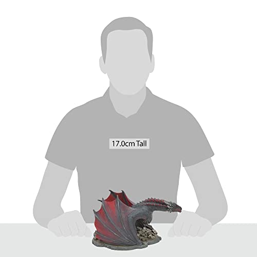 Department 56 Game of Thrones Village Accessories Drogon Dragon Figurine, 4.92 Inch, Multicolor