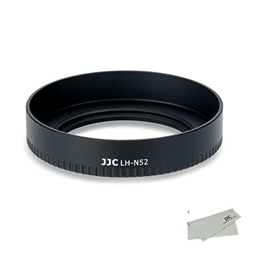 Image of Lens Hood for Nikon NIKKOR Z 28mm f/2.8, Z 28mm f/2.8 (SE), Z 40mm f/2 Lens, Z DX MC 35mm f/1.7, Aluminium Alloy No Vignetting Lens Hood, Compatible with 52mm Filters and 52mm Lens Cap