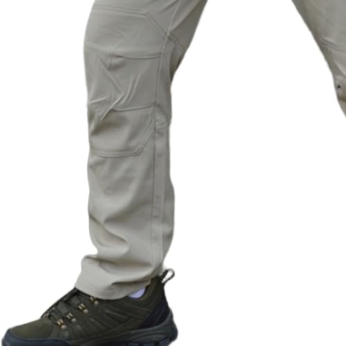 Men's Tactical Cargo Pants Casual Work Pants Multi-Pocket Lightweight Outdoor Hiking Cargo Trousers2
