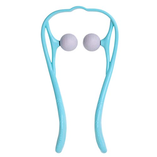 Beavorty Manual Neck Massager & Neck Roller Massage Tool | Handheld Deep Tissue Neck Massager Handheld for Trigger Point Therapy | Portable Manual Massager for Neck, Shoulder & Back Pain Relief