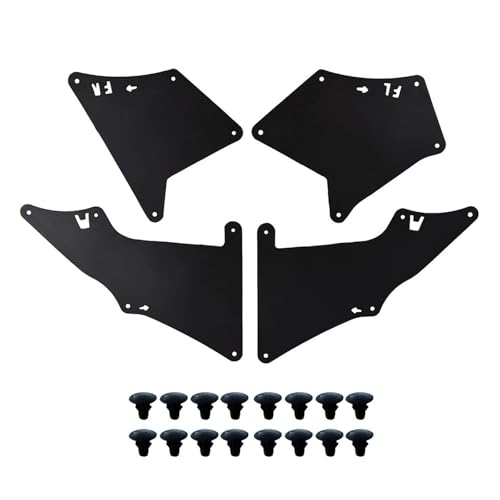 Bavettes avant Lexus GX460 GX470 avec clips de fixation rapide anti-projections