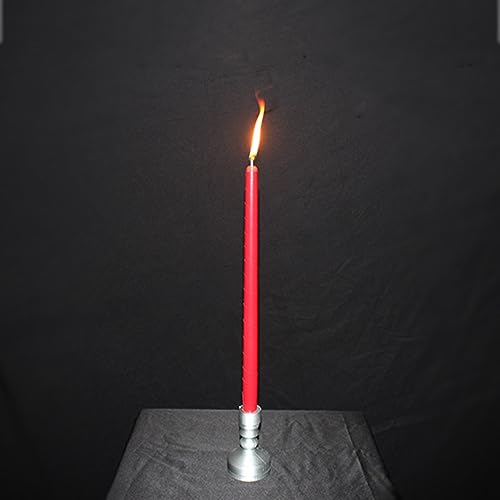 Color Changing Candle 2.0 Magic Tricks Red Candle Change to White Candle Vanish Magia Stage Gimmicks Illusions Mentalism