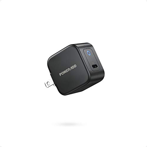 USB C Charger POWERADD 30W PD Fast Charge GAN Wall Charger Type C Power Delivery Foldable Adapter for iPhone 12 Pro 11 XR X iPad MacBook Air iPad Pro Galaxy Pixel