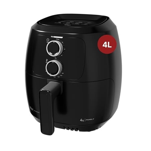 WAP Fritadeira Elétrica Air Fryer FAMILY WAFF2-P 4 Litros, Preto, Revestimento Antiaderent...