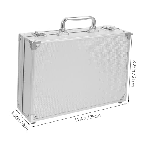Aluminum Tool Box Storage Case for Men Portable Workstation Aluminum Alloy Case Suitcase Money Briefcase2