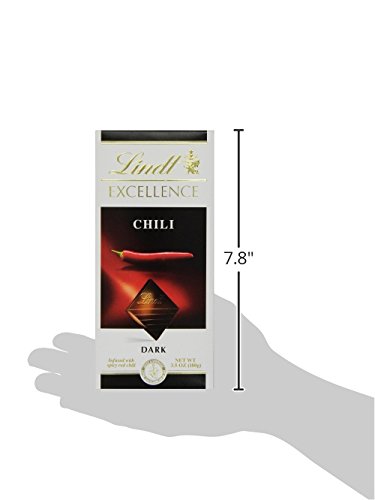 Lindt Excellence Chili Infused Dark Chocolate Bar #TOP18