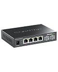 GoodTop – 6-Port 2.5 Gbit Managed PoE++ Switch, 4X 2.5G 90W PoE, 2X 10