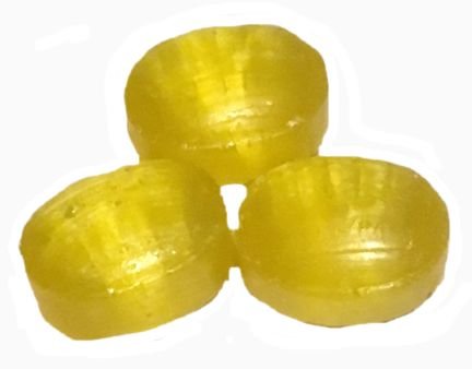 pin24shop Zuckerfreies Zitronen Frucht Bonbon, 2,5 kg | Intensiver Geschmack