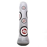Z&HA Aufblasbare Schwere Boxbeutel, Aufblasbare Schlagbeutel, Freistehender Target-Stand-Tumbler, Stanzkick-Trainings-Tumbler-Tasche Zum Entlastung des Druckkörpergebäudes
