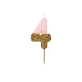 We Heart Birthdays Glitter Candle - 4