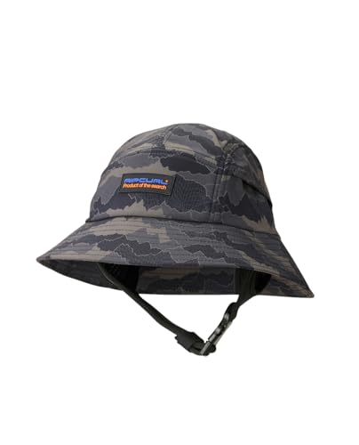 Image of Rip Curl Men's High Profile Surf Hat with Secure Chin Strap for Men, Adjustable