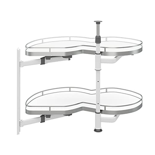 DAWNYIELD 900mm/ 36 inch Links Eckschrank Beschlag Blinde Ecke Pull Out Organizer für Küchenschrank (Offen für Linkshänder) Cover
