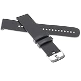 vhbw Reservearmband geschikt voor Polar Vantage M fitnesshorloge, Smart Watch - 11,5 + 10,5 cm siliconen zwart