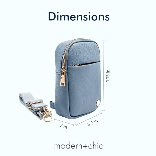 Modern+Chic Crossbody Bags for Women - Bridget Sling Crossbody Purse, Vegan Leather Shoulder Sling Bag for Travel & Fashion3