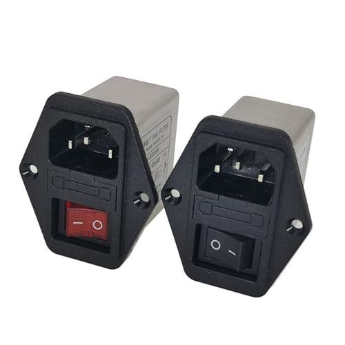 Prise IEC RV170-10A AC avec filtre anti-parasite et fusible pour courant 220V stable