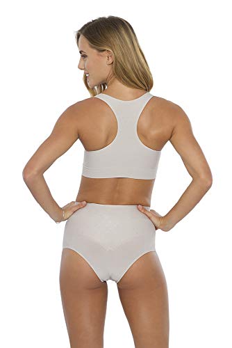 Plié Shape & Shine, Calcinha Classic Feminino, Bege (Champagne), GG