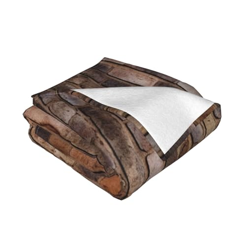 Couverture murale de brique en microfibre contre le froid de la climatisation sur canapé - 3