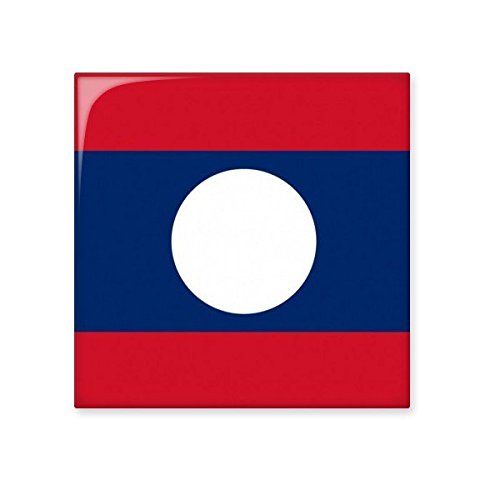 Carreaux en céramique avec drapeau du Laos, revêtement mural haut de gamme motif symbole pays Asie