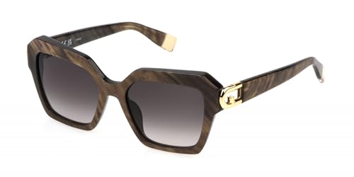 Furla SFU817 lunettes de vue mixte monture optique rectangulaire