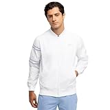 SIROKO - Tennisjacke Forehand White, Weiß, S