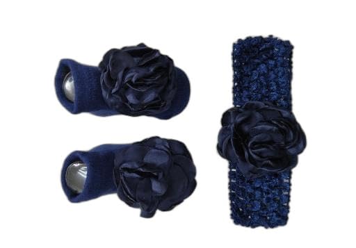 Soft Cotton Booties & Matching Hairband Set for Baby Girls (0?12 Months)|PRA-P344-3-6 Months-image-46