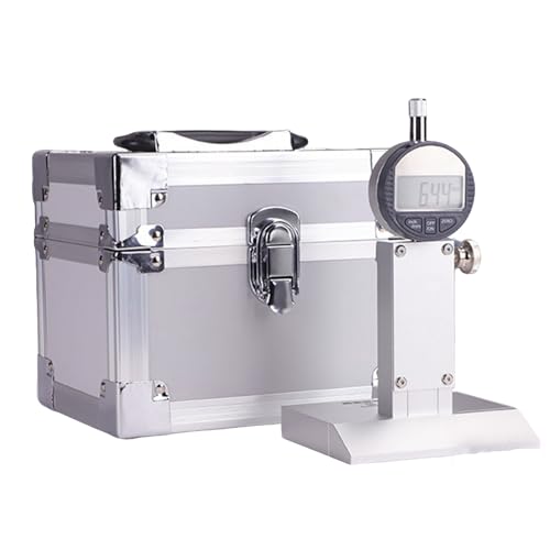 Calibrador digital para grosor de señalización vial, herramienta de medición 0-12 mm/0.01 mm con cambio de unidad para señales de carretera y superficies reflectantes