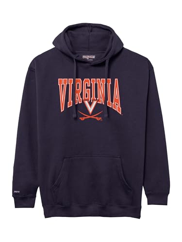 Image of JanSport NCAA Officially Licensed Rival Hoodie, Long Sleeve Unisex Sweatshirt, Cotton-Polyester Blend, Double-Layered Hood